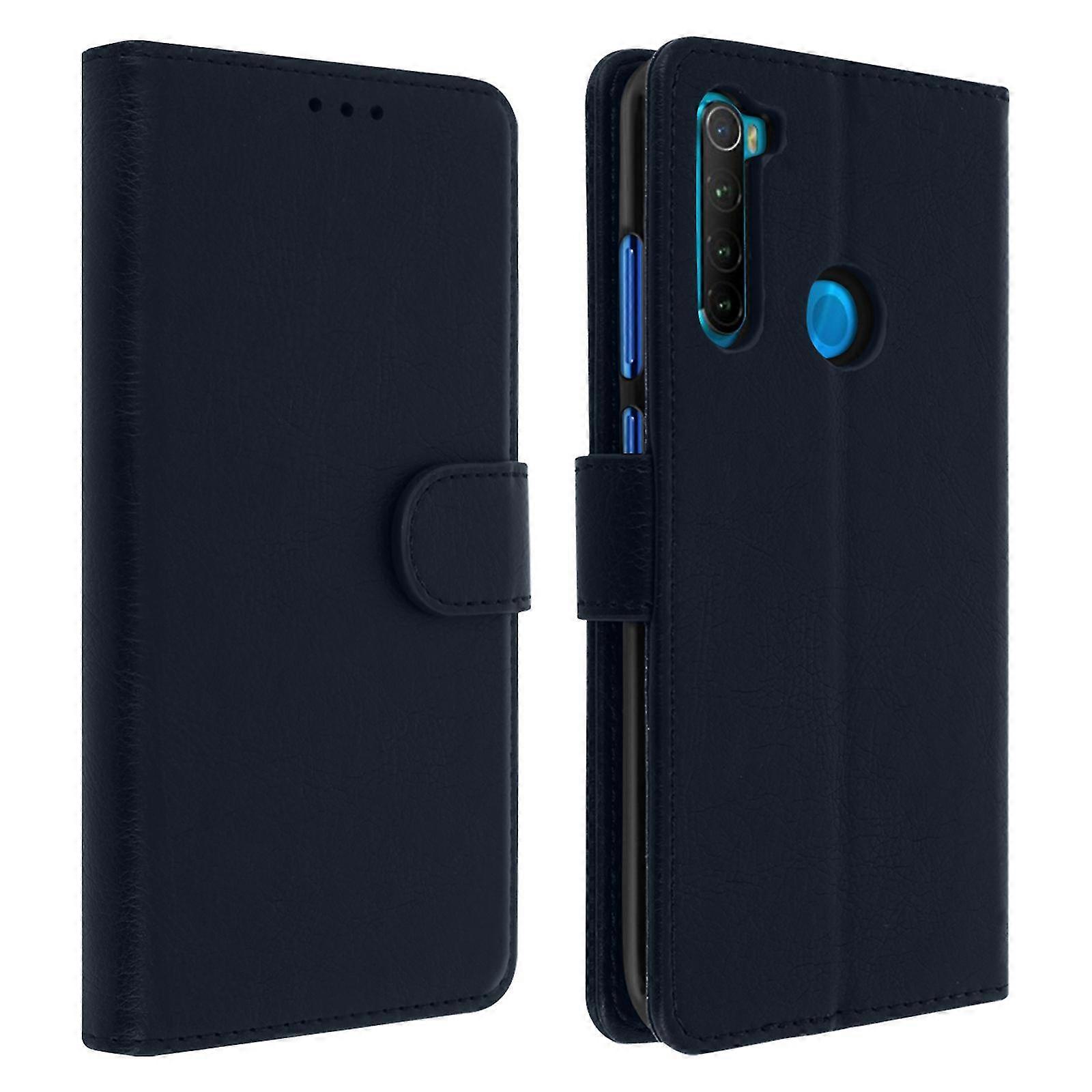 Xiaomi Redmi Note 8 Folio Case with Wallet Function - Blue