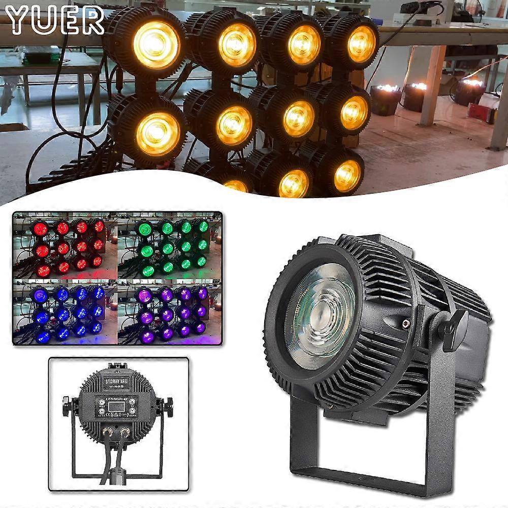 60W COB + 24X0.5W RGB LED Strobe Effekt Lys DMX512 6/7/11CH Scene Pixel Effect Lys DJ Disco Bryllup Musikk Fest Bar Nighclub