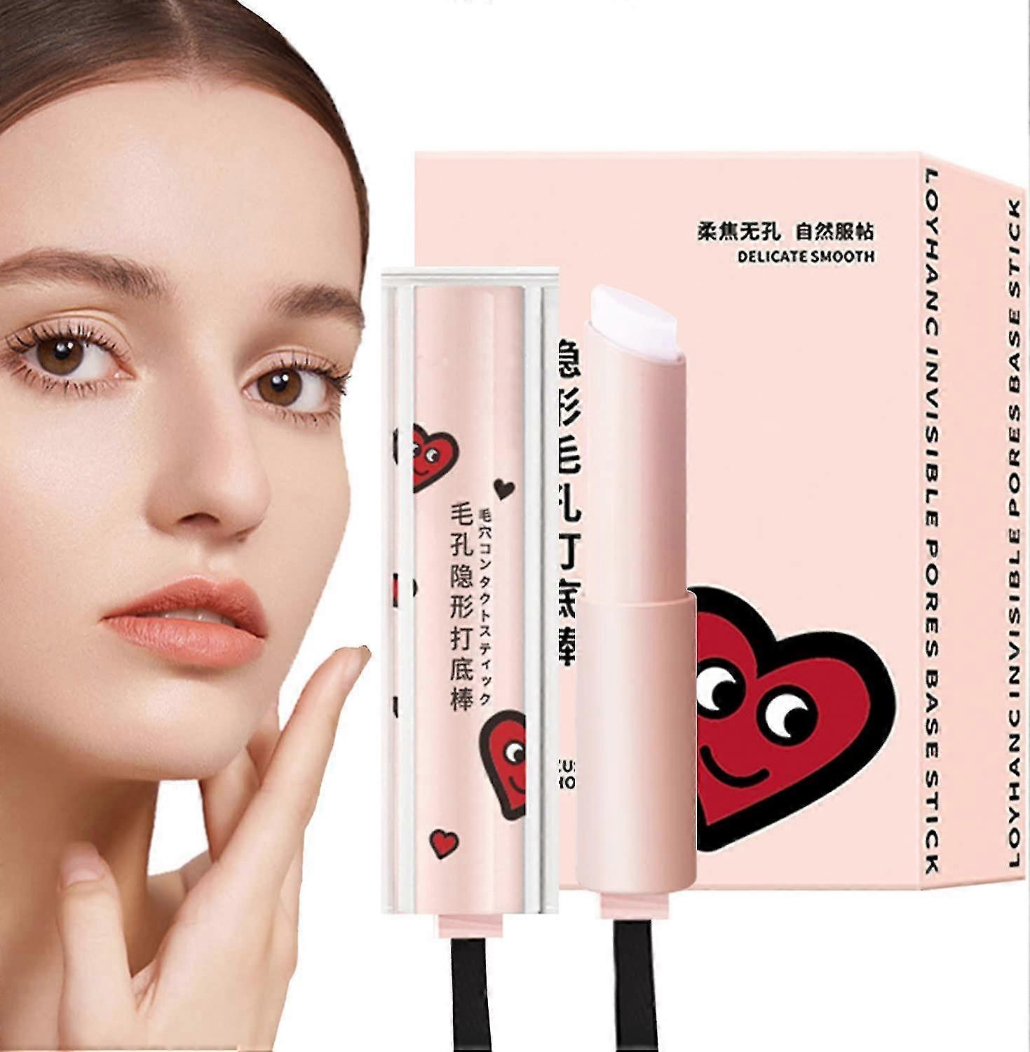 Magical Pore Eraser, 2023 New Magical Pore Eraser Waterproof Face Primer Stick, Idratante Primer Stick Primer Poro Invisibile