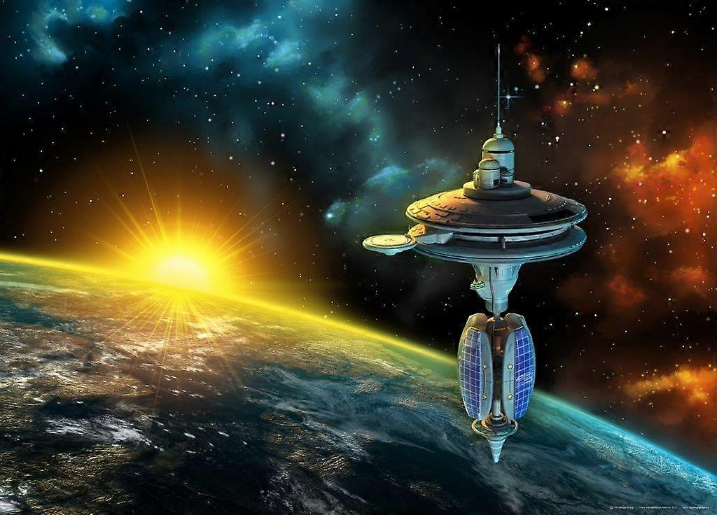 Stor vägg väggmålning för sovrummet utrymme