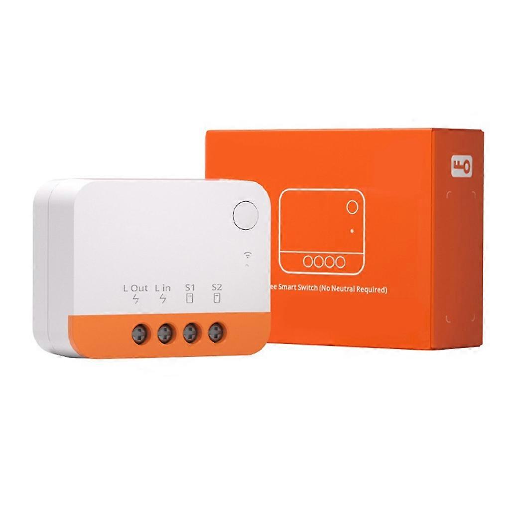 ZBMINI-L2 Zigbee DIY Switch 2 Way Control No Neutral Wire Required For Home