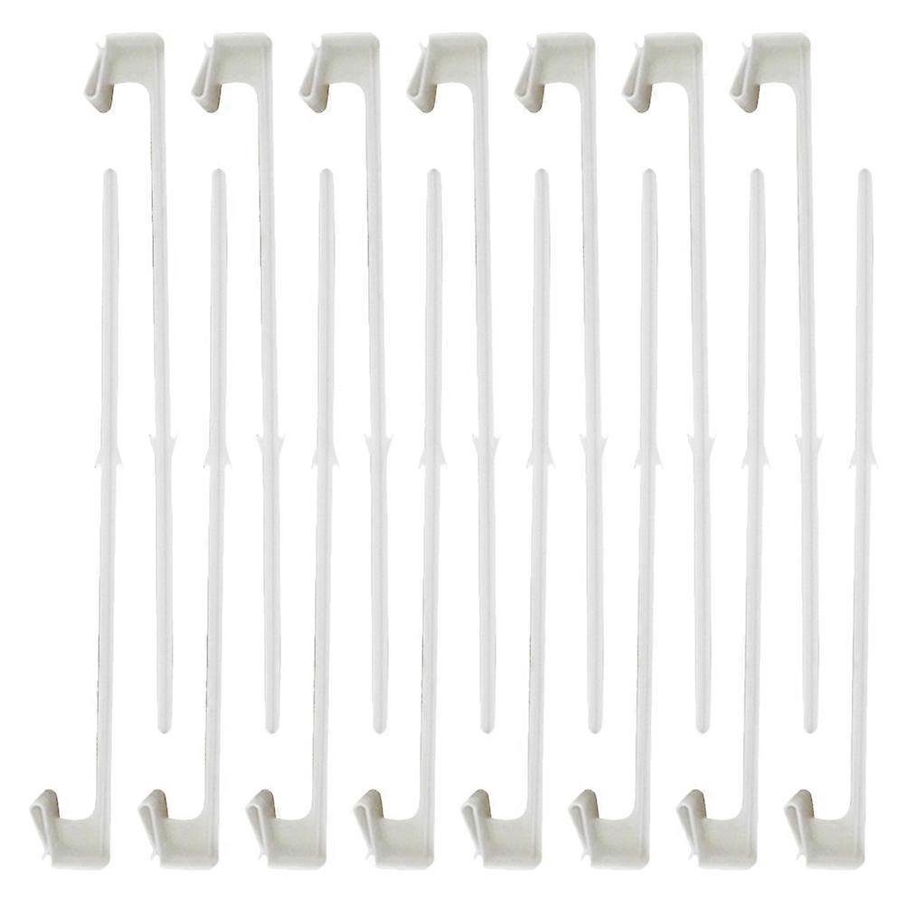 15pcs Car Window Flagpoles  Flag Holder Vehicle Window Flag Racks Without Flag