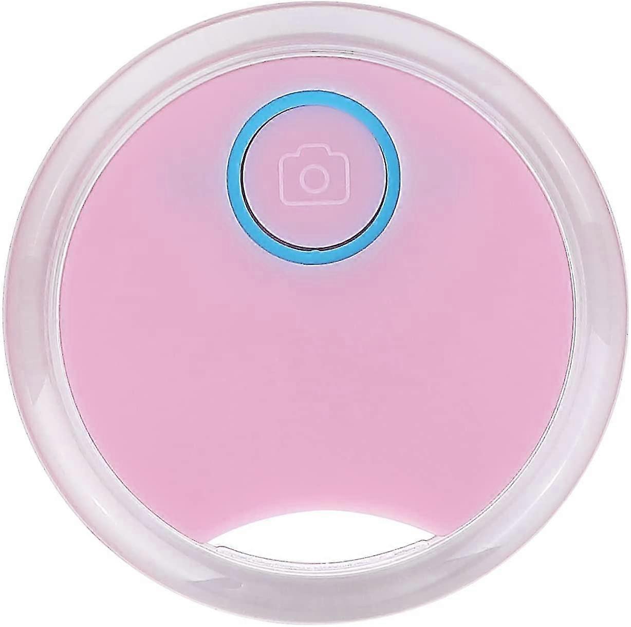 Wireless Pet Tracker Keys Bags Wallets App Control Object Locator Selfie Shutter Compatible With Ios/android Phones, Pink