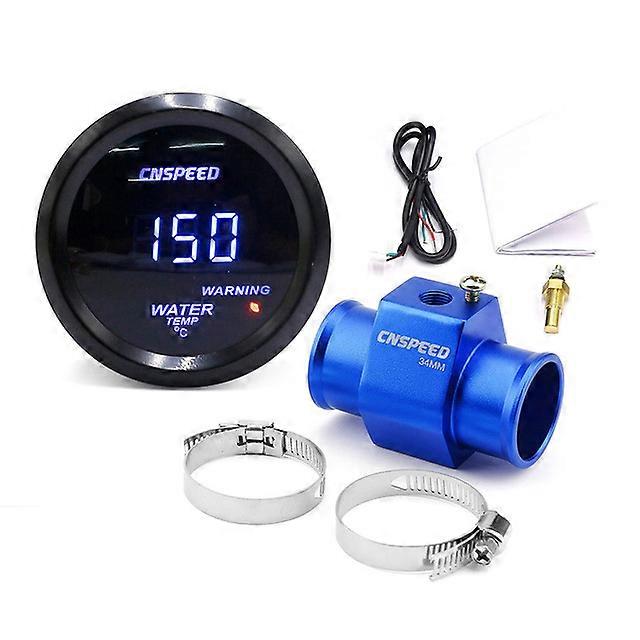 2 '' 52mm Digital Led Water Temperature Gauge Meter For Car 40-150 Celsius With 1/8npt Water Temp Gauge Meter Sensor