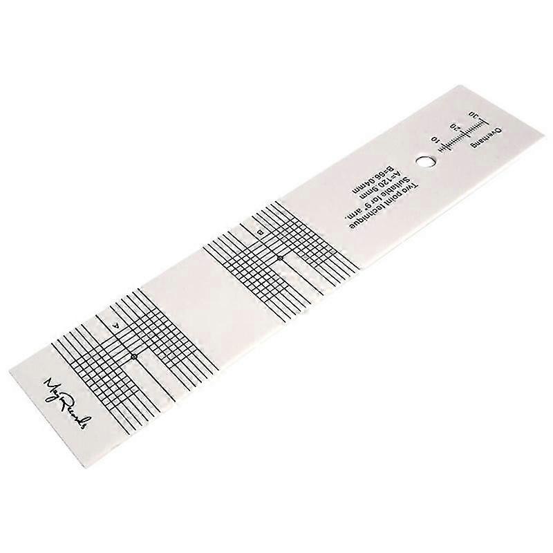 Pickup Calibration Distance Gauge Protractor Record LP Vinyl Turntable Phonograph Phono Stylus Alig