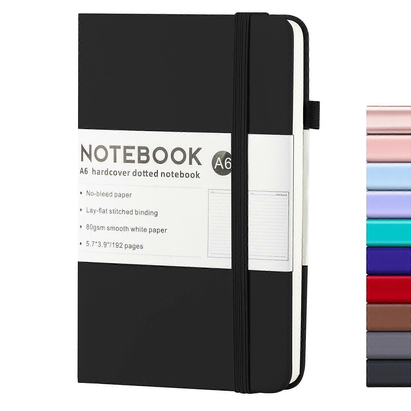 A6 PU Leather Notebook Business Notepad