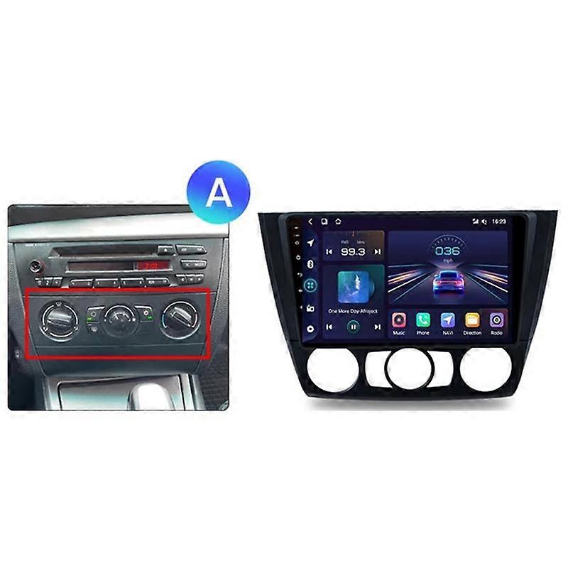 2 Din For BMW 1-Series 1 Series E88 E82 E81 E87 2004-2012 Car Radio Carplay 4g 8-core Wifi Android Auto Car Stereo Car Multimedia Video Player GPS Nav