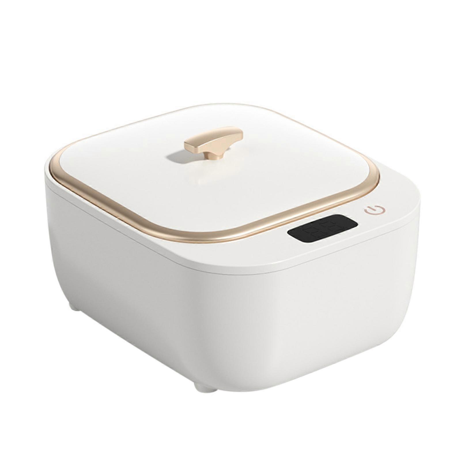 Nettoyeur de retenue à ultrasons pour les appareils de rétention,Machine de nettoyage sonique avec lumière pour les rerainers,48khz nettoyage rapide pour les appareils de rétention,Nettoyeur à ultrasons de 250 ml