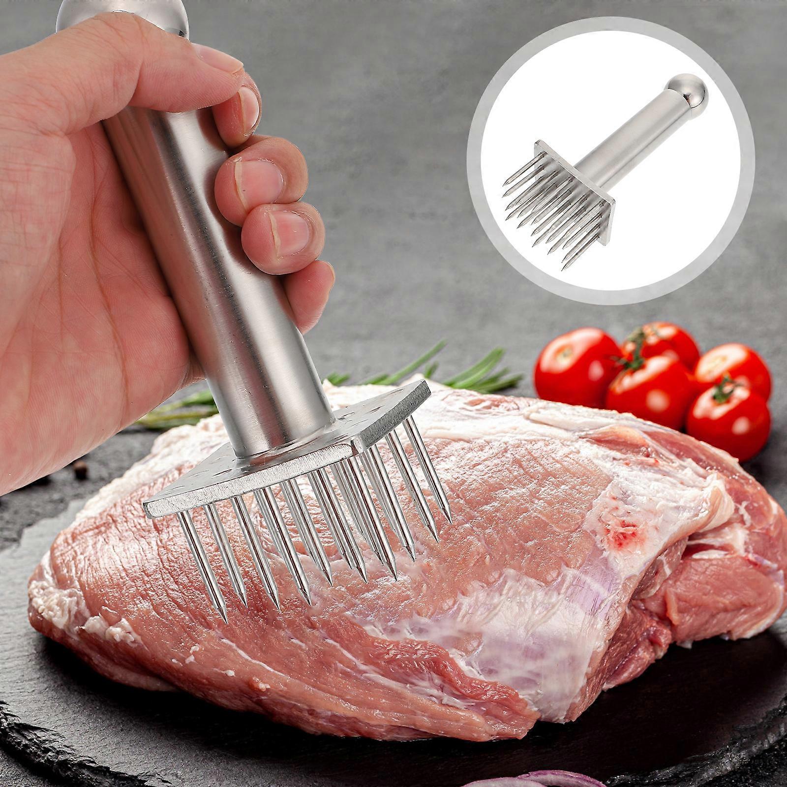 1Pc Practical Stainless Meat Tenderizer Needle Kitchen Steak Tenderizing Tool