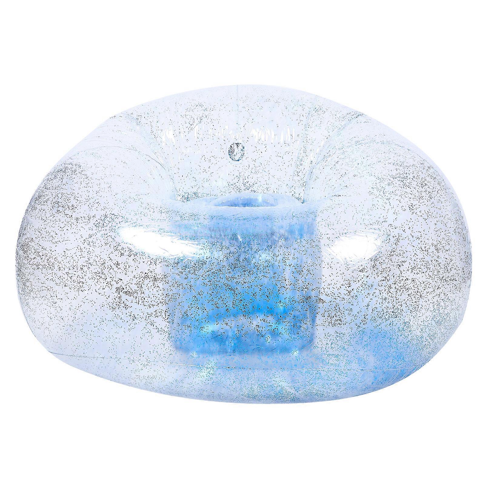 Outdoor Inflatable Footstool Fade Resistant Footstool Lightweight Portable Camping Footstool