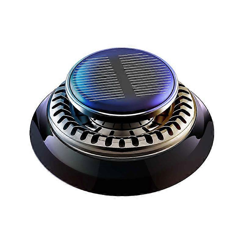 Solar Car Rotation Aromatherapy With 5ML Cologne Essential Oil, Lasting Aroma Car Interior Decor