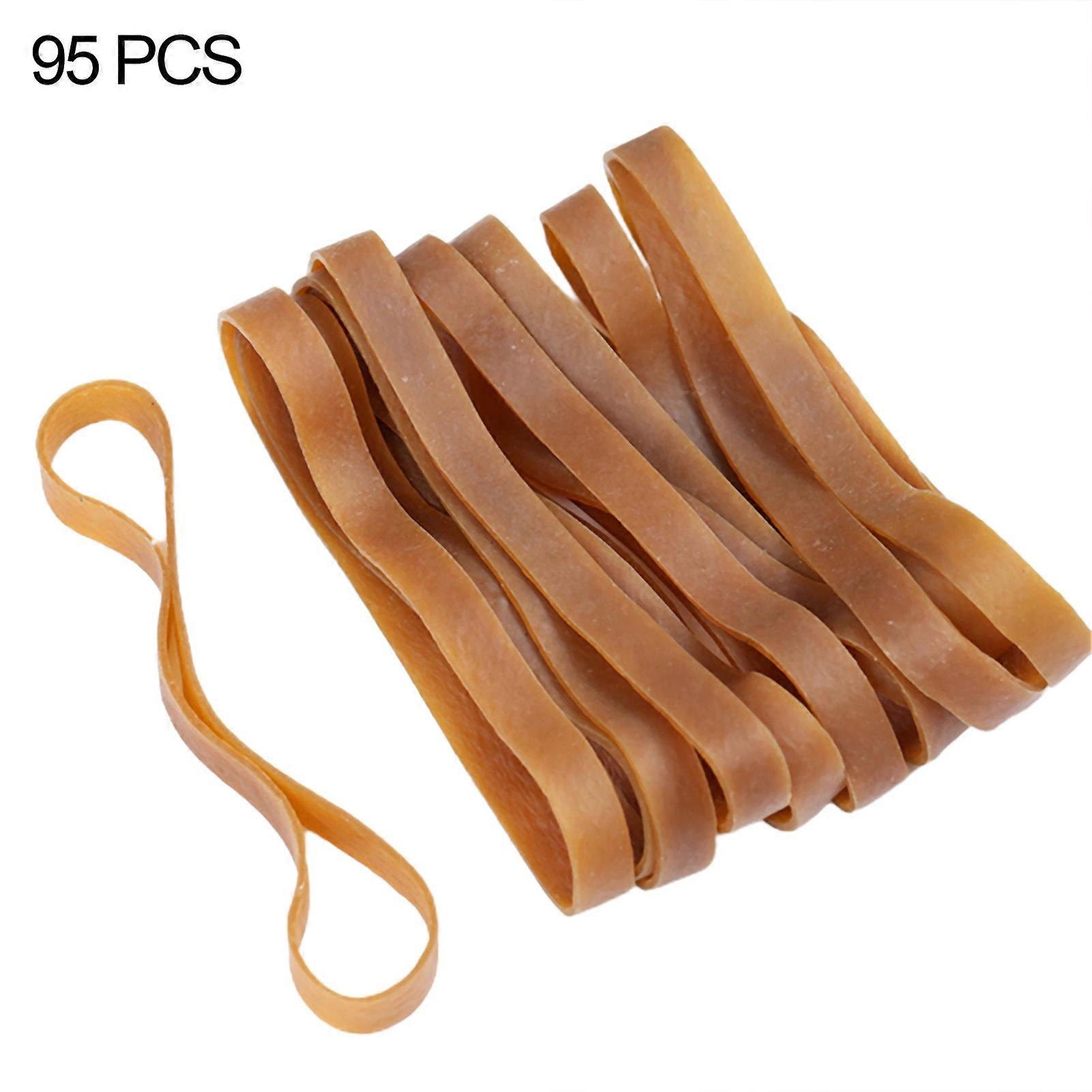 95Pcs 102 x 10mm elastico elastico elastici elastici anelli titolare di cancelleria Forniture per pacchetti