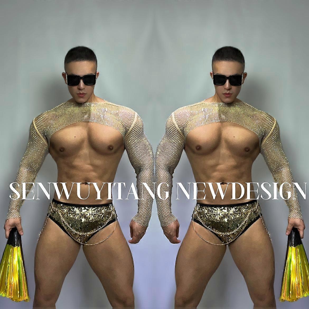 Vestuario Trajes De Pole Bar GOGO Ropa Hombre Mujer Líder De Baile