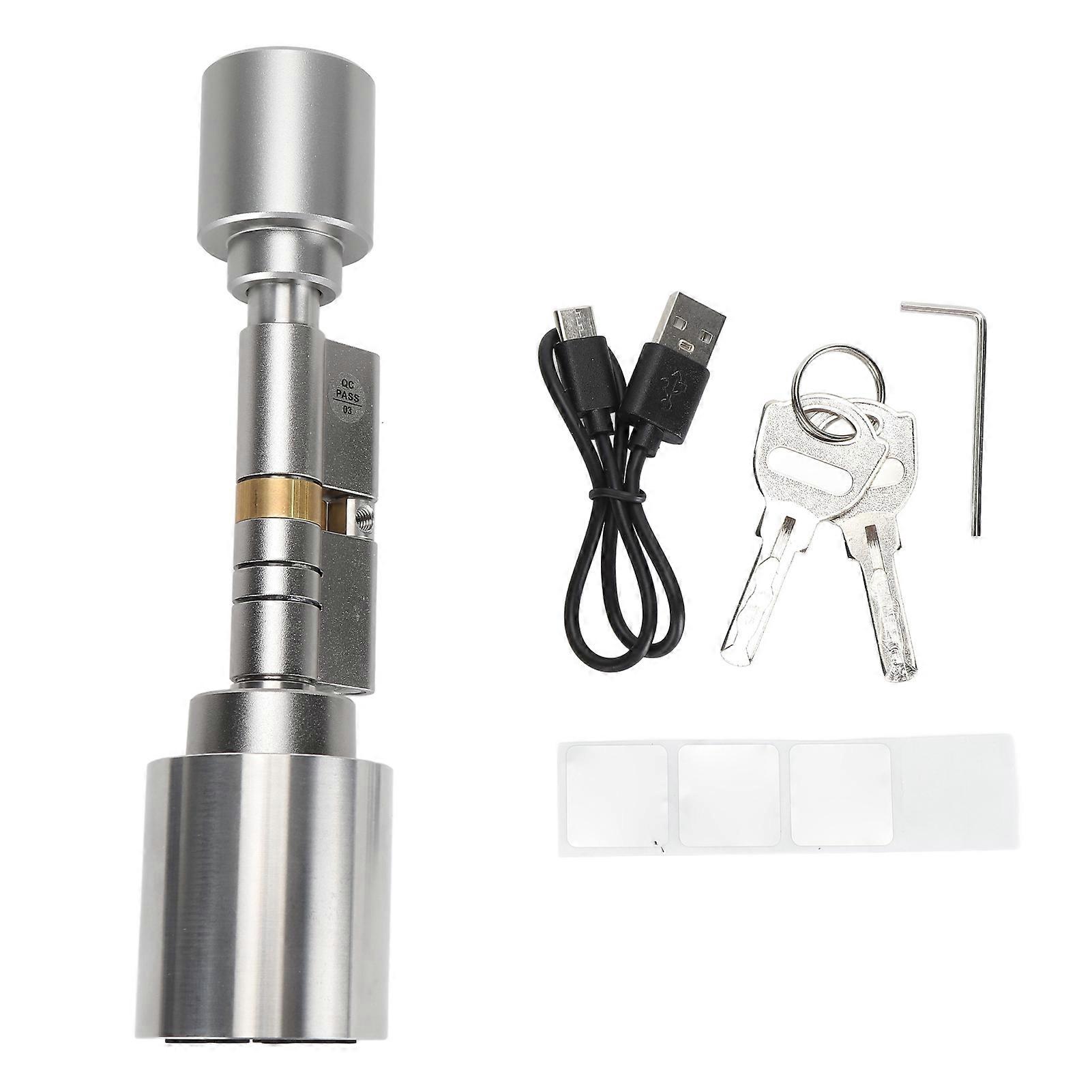 Smart Fingerprint Cylinder Lock - Rapid Access, Energy Efficient, Versatile Installation