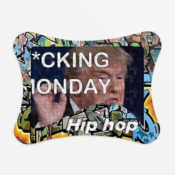 الرئيس الأمريكي الكبير مضحك صورة لغز بانوراما لعبة الهيب هوب ورقة المجلس