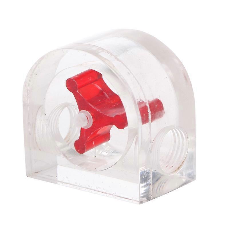 Computer PC Water Cooling System Water Flow Meter Speedometer Waterproof Sealing