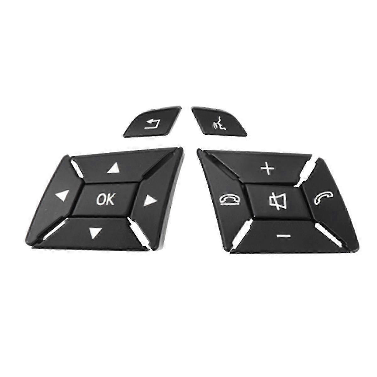 Car Steering Wheel Multifunction Switch Buttons 1669052800 1669052900 For Ml Class W166 W292 Black
