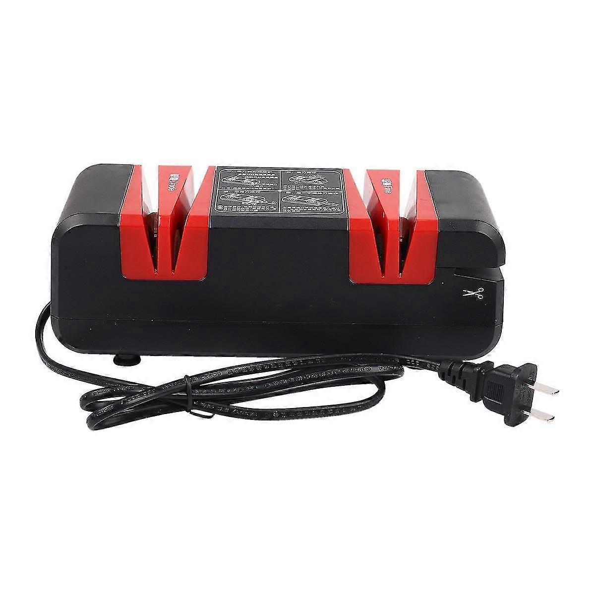 220v Automatic Quick Knife Sharpener Household Electric Knife Cutter Sharpener Stone Knife Sharpener-us Plug