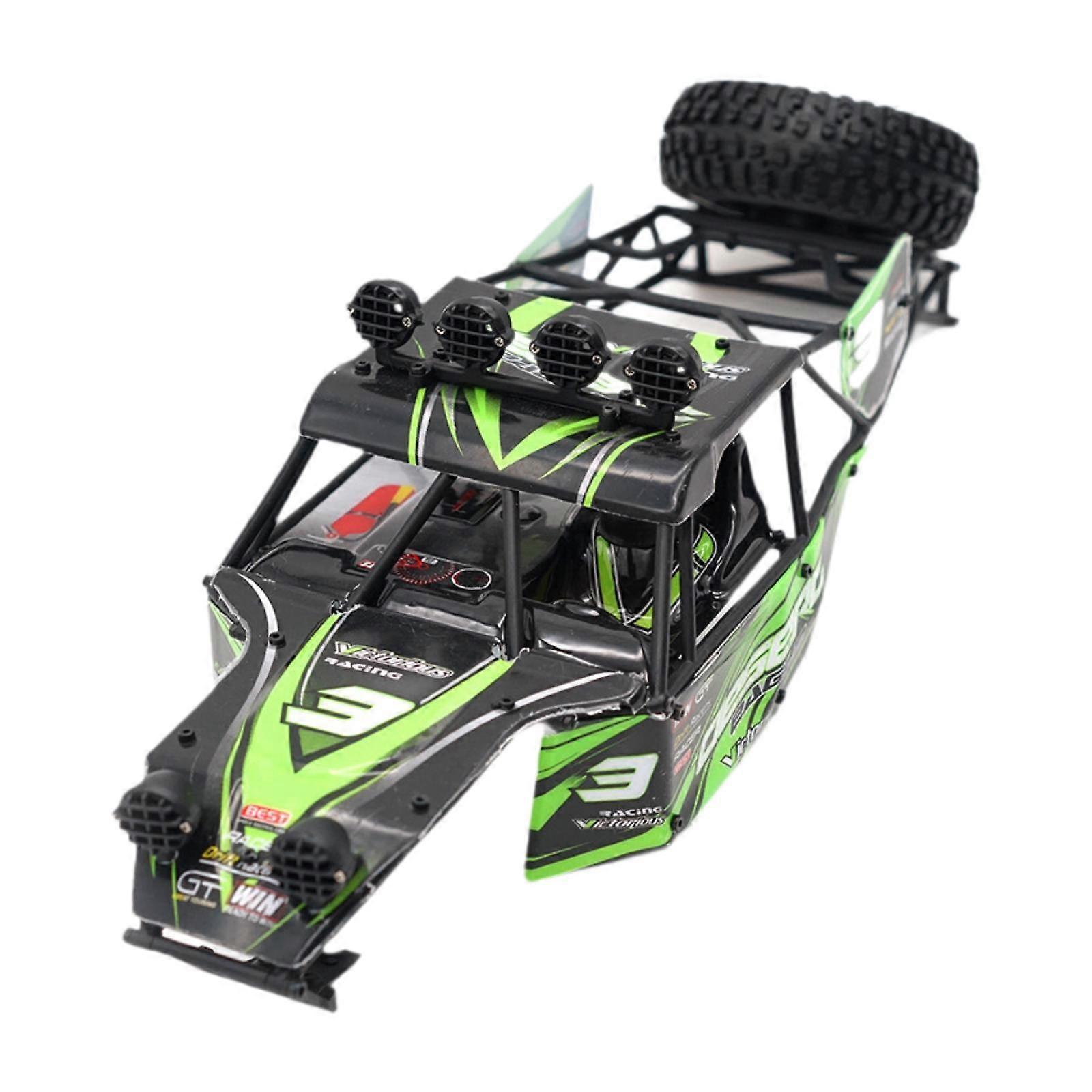 RC Car Shell Robust, einfach zu installieren, leicht, ersetzt 1:12 4WD RC Car grün