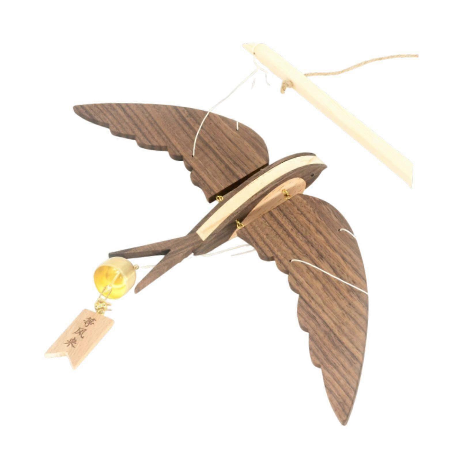 Flying Swallow Wind Chime DIY Projects Gift Creative for Home Apartment Dorm