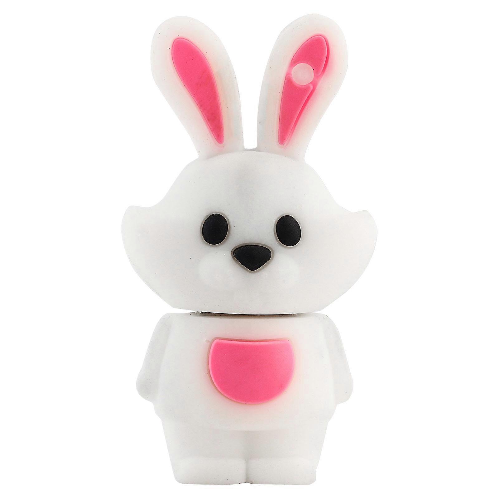 Cartoon USB Flash Drive 2.0 Pendrive Rabbit Doll Portable Memory Stick U Disk Accessory