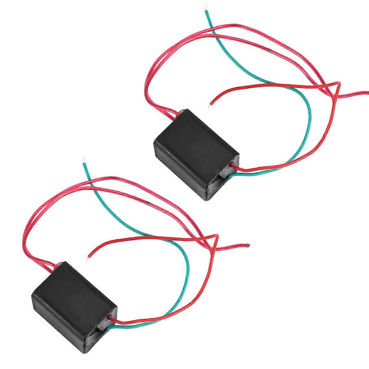 2Pcs DC 3.6V-6V to 20kv Boost Step Up Power Module High Voltage Generator Transformer Converter Mod