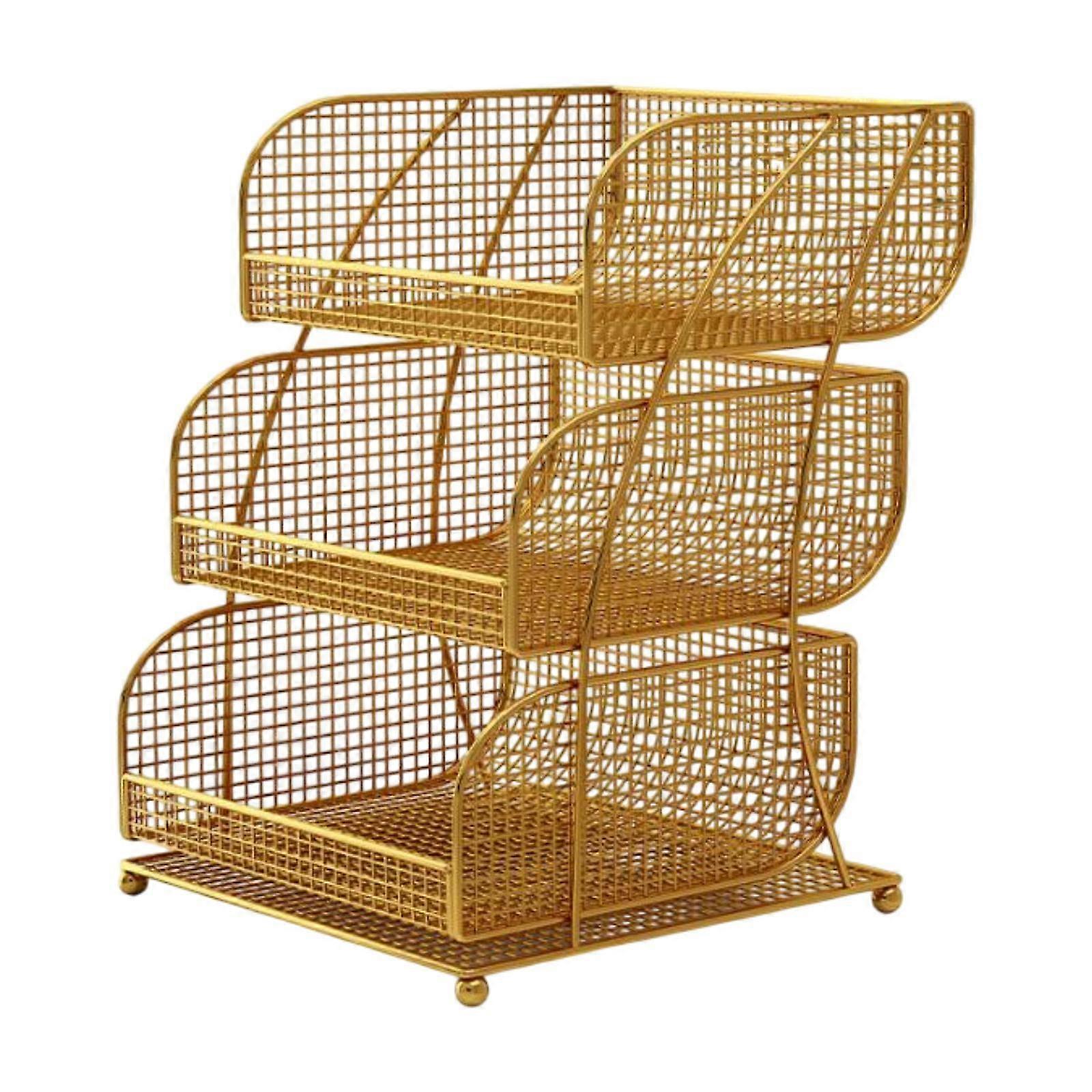 Countertop Fruit Basket,Vegetables Storage Rack, Multi Tier Space Saving