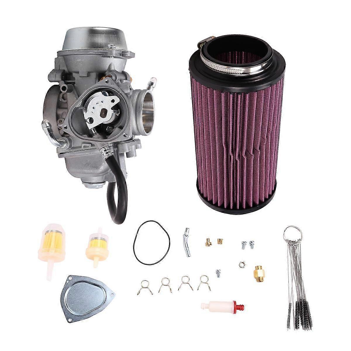 Motorcycle Atv Carburetor with Air Filter Kit for Sportsman 500 HO 2001-2005 2010-2012