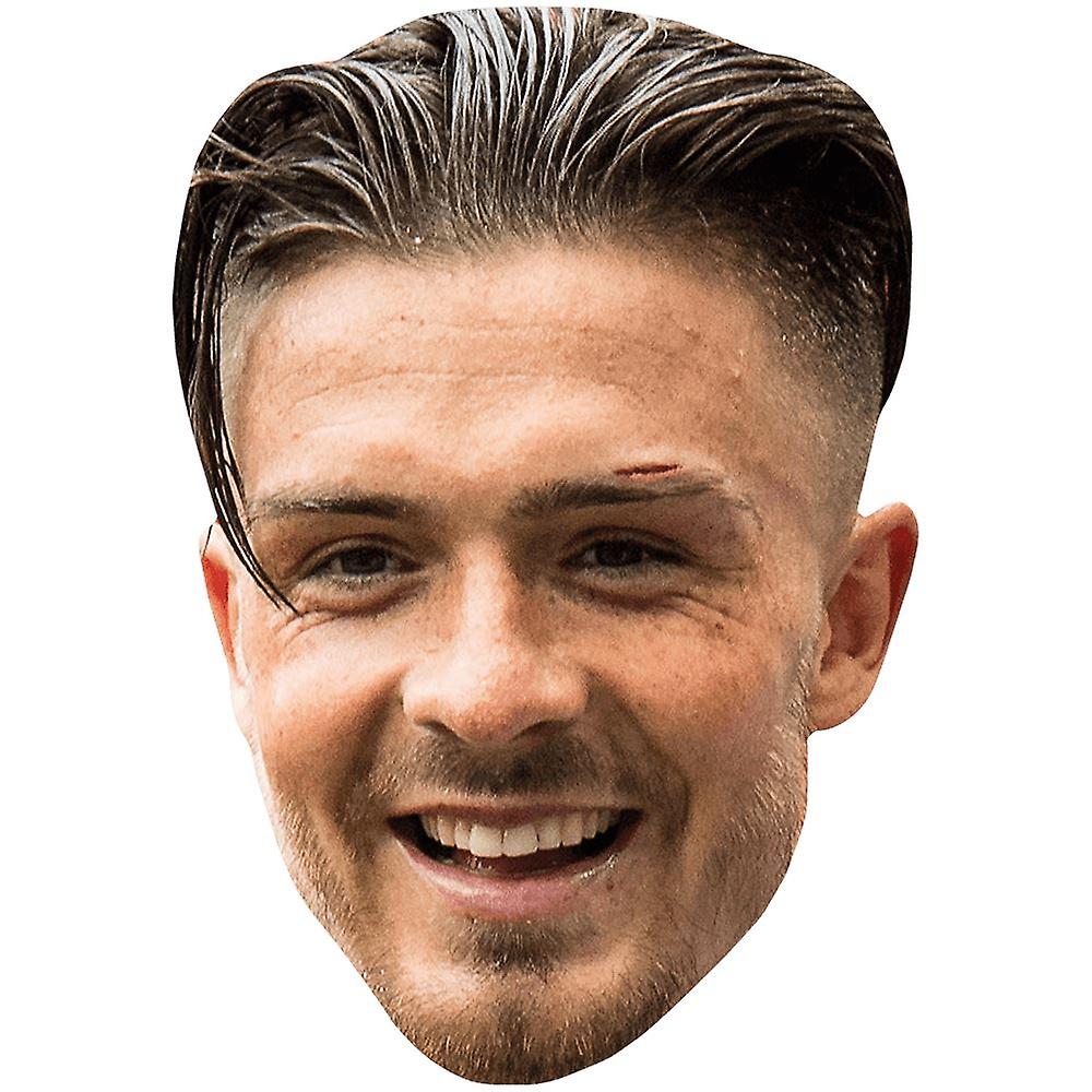 Jack Grealish (Smile) Celebrity Mask, Flat Card Face