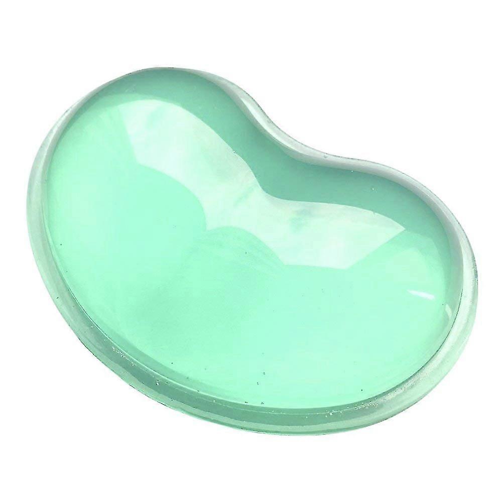 Silicone Gel Wrist Rest Cushion Heart-shaped Translucence Ergonomic Mouse Usdepant Gel Silicone Wrist Rest Support