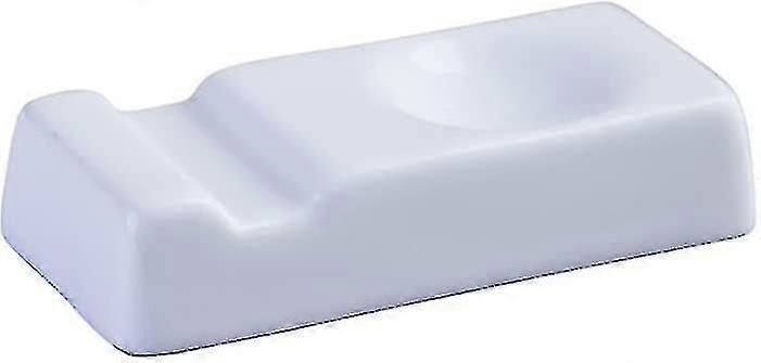 Chopstick Rest Spoon Fork Knife Holder Multipurpose Dish Rack (white)