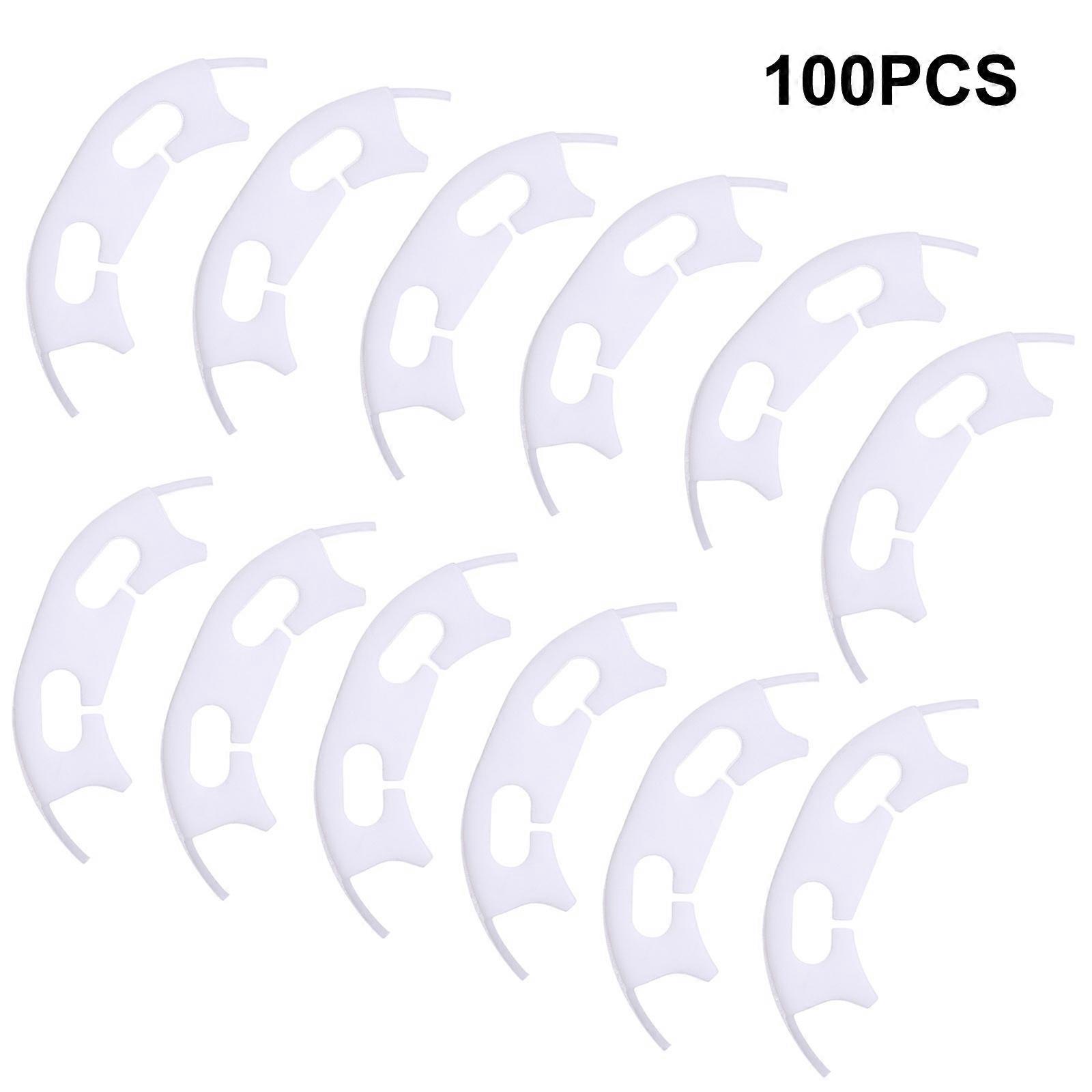 100pcs Practical Plastic Garden Plant Bender 40mm Clips