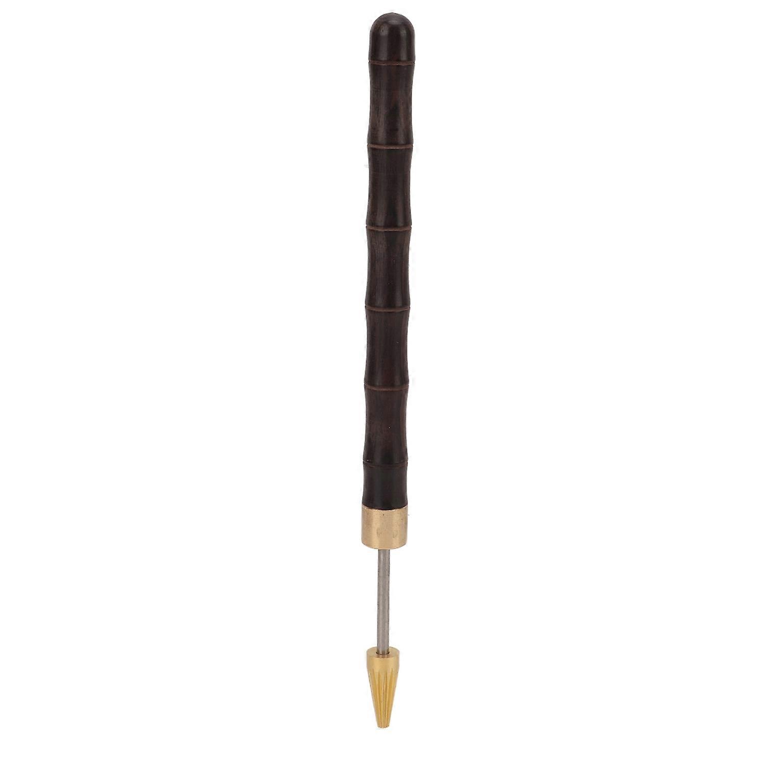 Leather Edge Dye Pen Bamboo Design Elegance Exterior with Sandalwood Handle for Leather Craft DIY Le