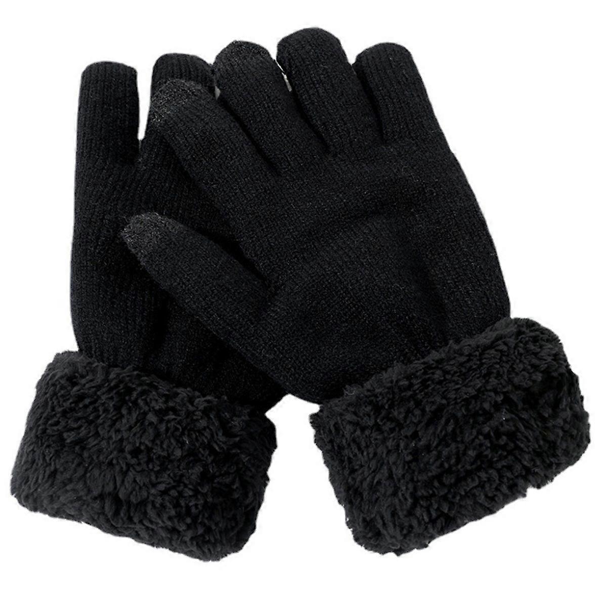 Sherpafodrade vinterhandskar för kvinnor