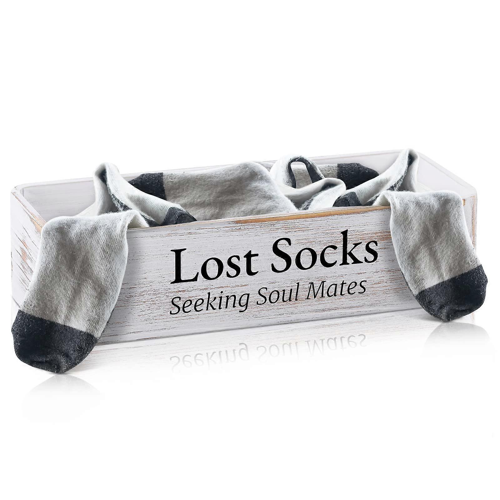 Farmhouse Laundry Hamper Sock Basket