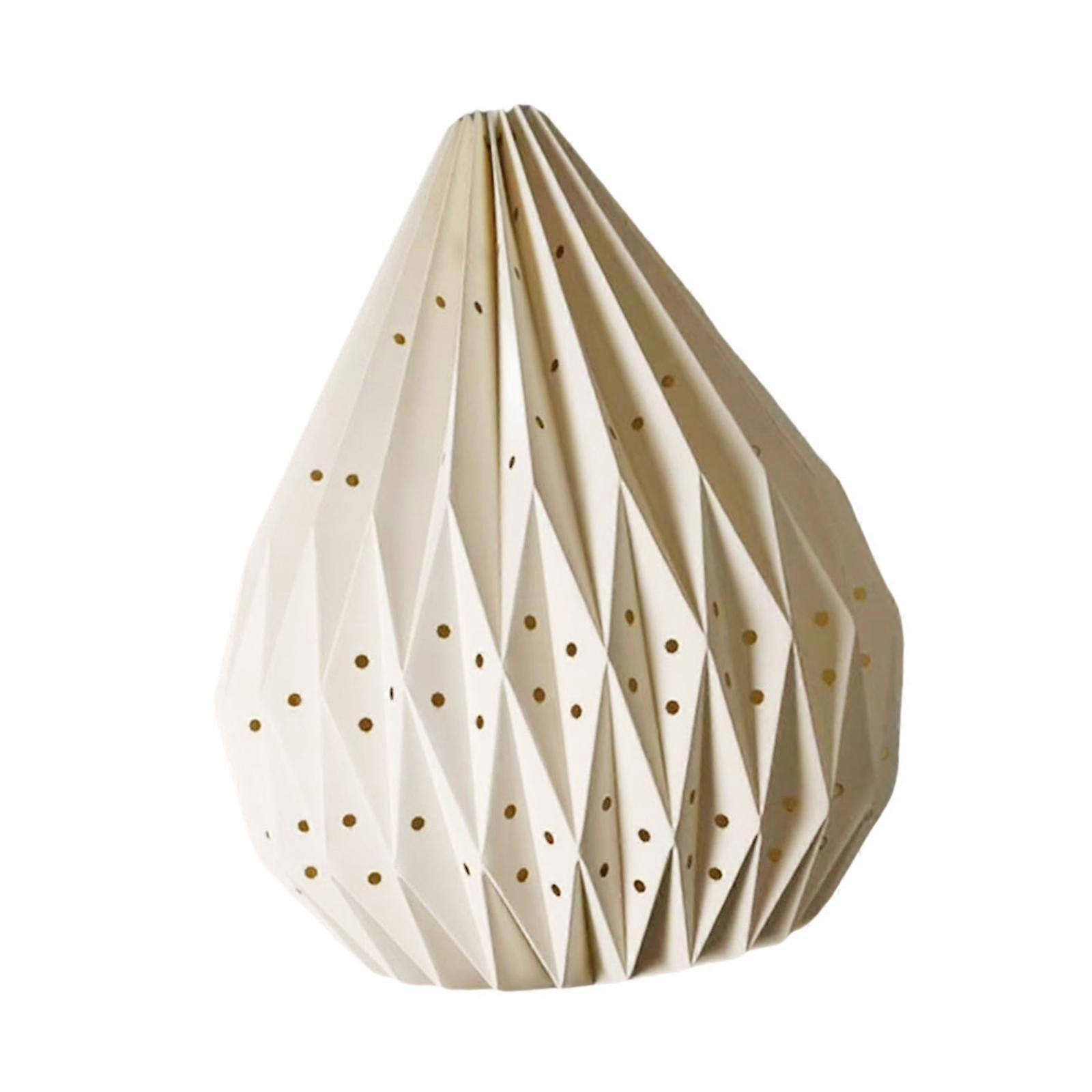 Origami Lampshade Pendant Light Shade Nordic Folded Paper Ceiling Light Lamp