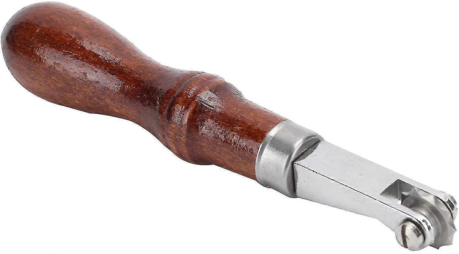 Cloth - scoring Wheel, with Wooden Handle and Metal Cutting Part, Durable and Easy - to - Use for Cutting Cloth