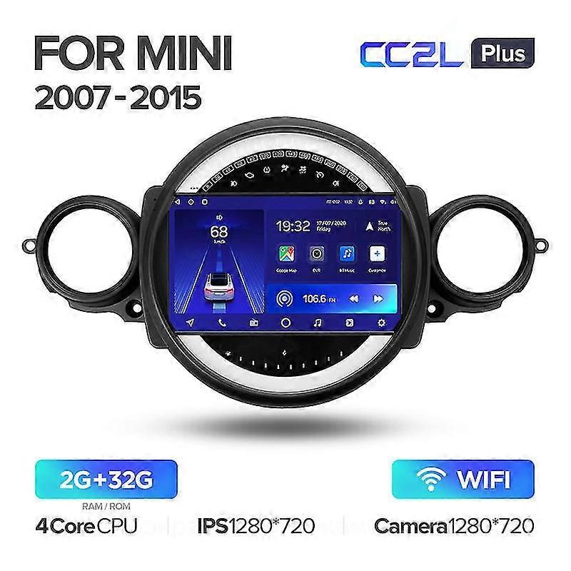 Cc2l Cc2 Plus für Mini 2007 - 2015 Autoradio Multimedia Video Player Navigation GPS Android No 2din 2 Din Dvd