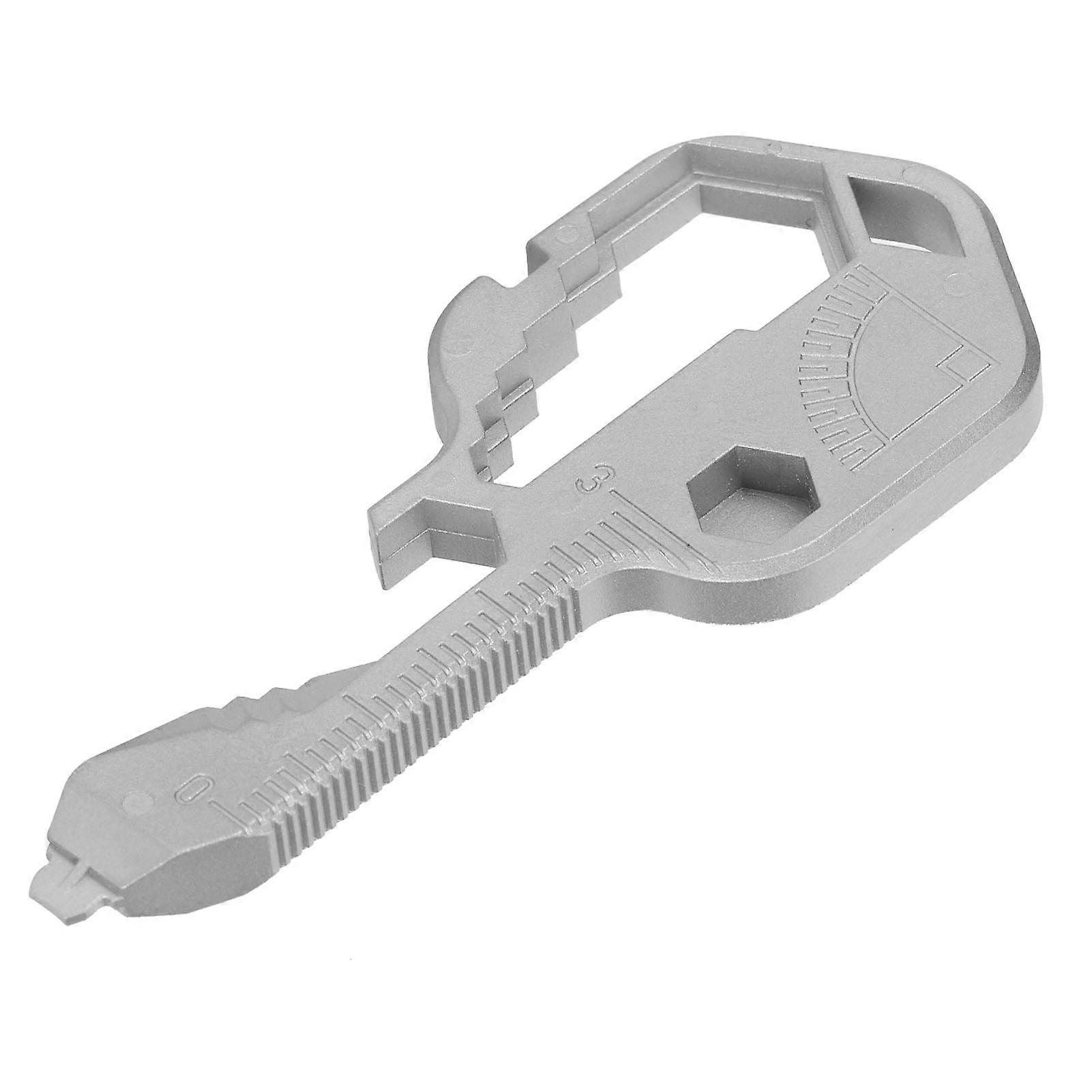 24-in-1 Multi-Function Key Tool Stainless Steel for Bottle Opener Screwdriver Wrench