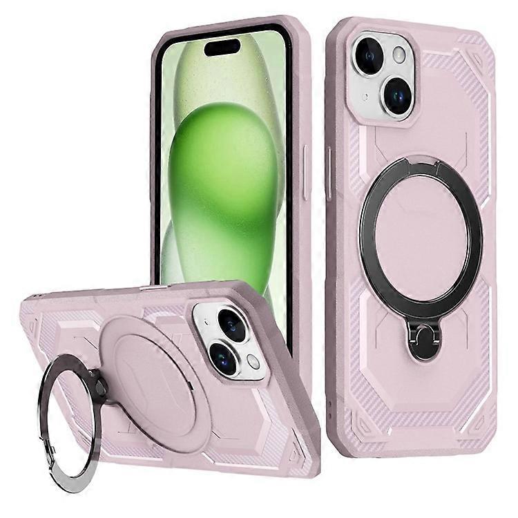 Compatible For iPhone 15 Case Compatible with MagSafe Kickstand TPU + PC Phone Cover