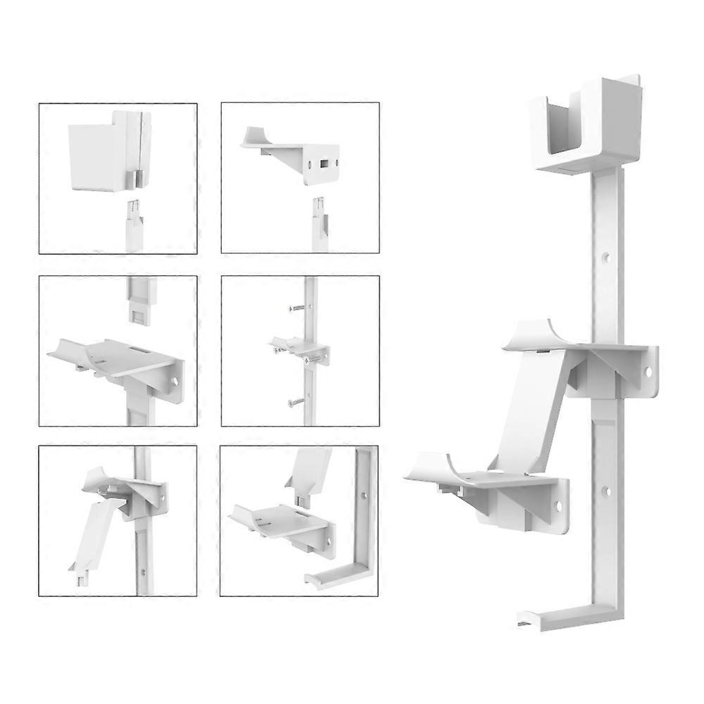 JYS P5-125 Multifunctional Bracket Universal Remote Controller Wall Mount with Headset Hanger for Xb