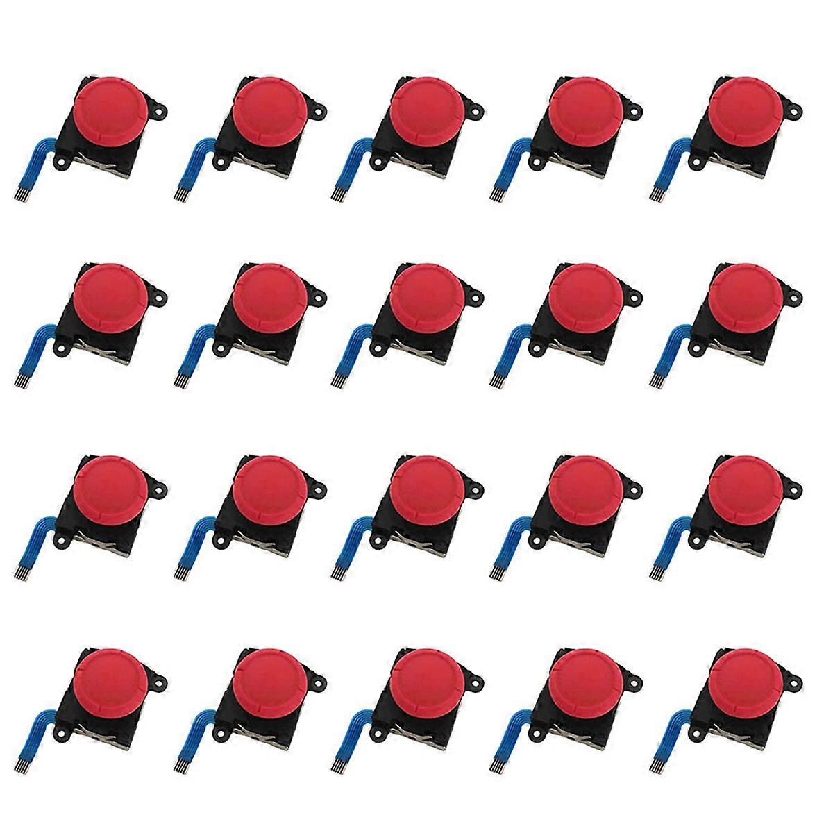 20PCS 3D Replacement Joystick Analog for Switch J-CON Controller Joystick Fix Analog Thumb Stick Re