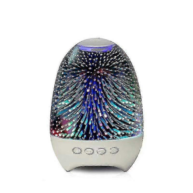 Bluetooth Speaker Night Lights, 3d Bedside Lamp Touch Control, Dimmable1pc-colourful