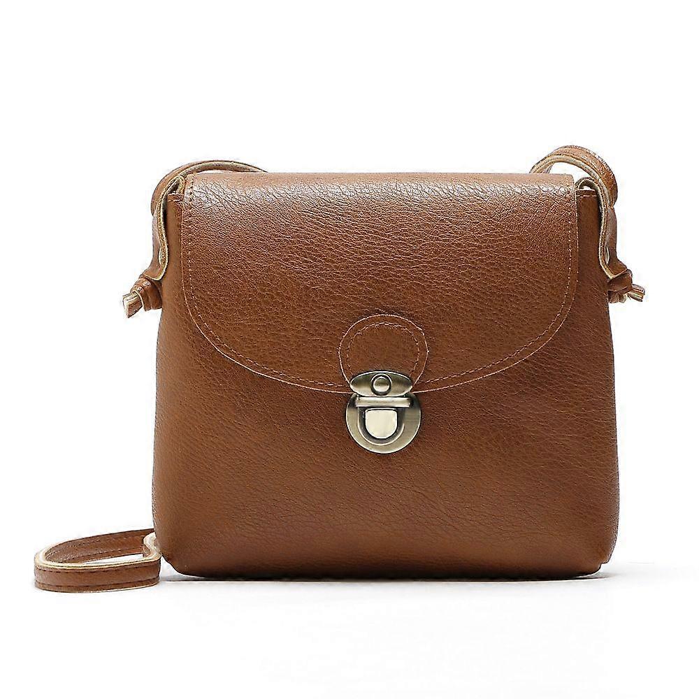 حقيبة كتف نسائية صغيرة ، حقيبة كتف للنساء حقيبة هاتف محمول عتيقة يحتاج إلى رسول ، حقيبة كتف ، حقيبة رسول ، حقيبة يد بني