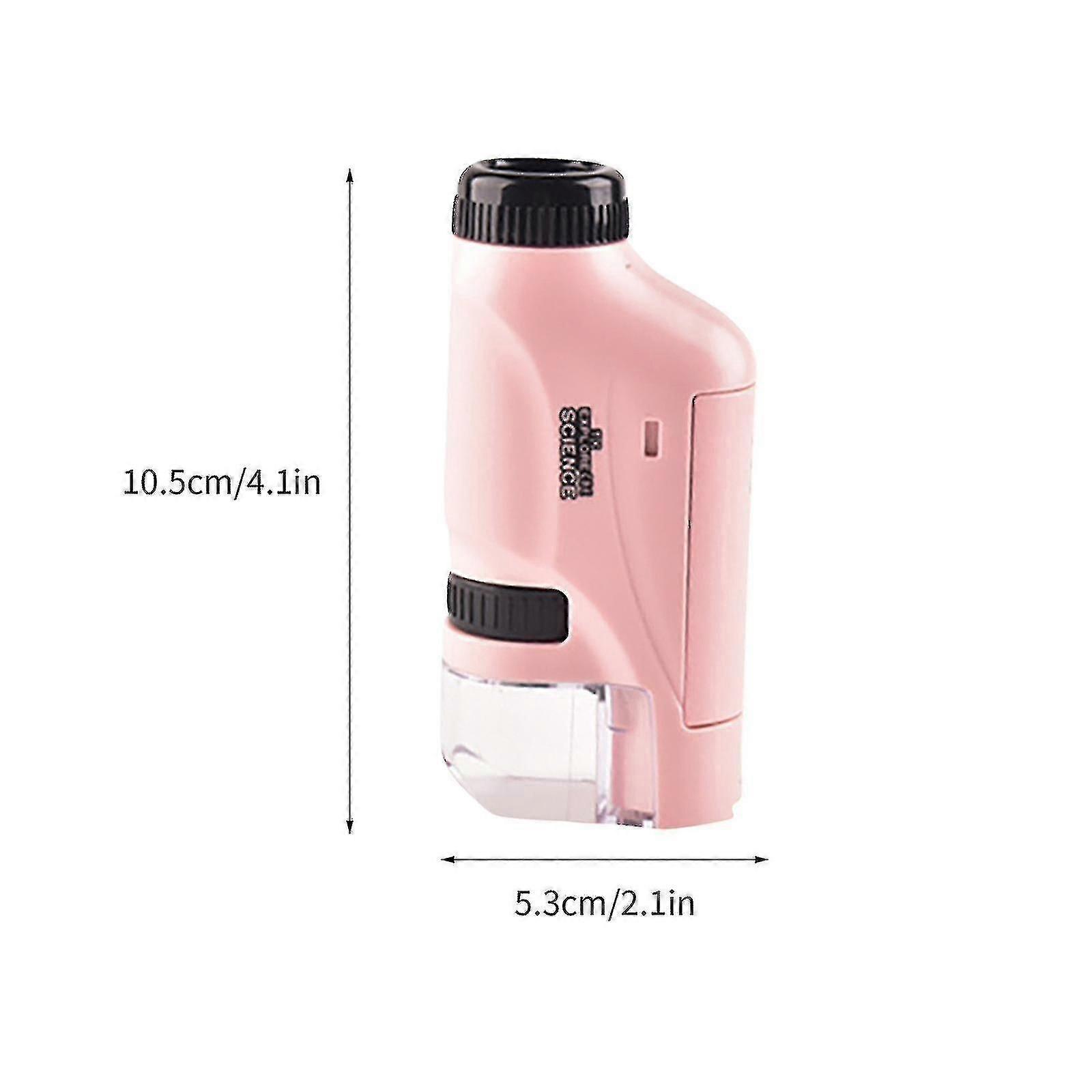 子供'sポータブル顕微鏡おもちゃ小中学生ハンドヘルド科学実験装置セットクリスマスプレゼント