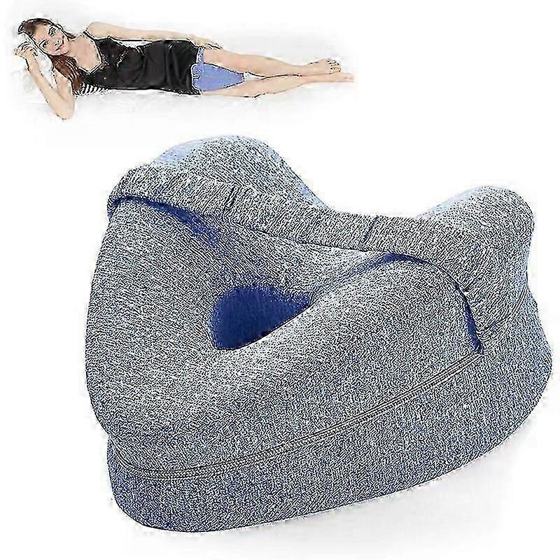 Heart Shaped Orthopedic Sleeping Pillow For Legs Wedge Cushion With Knee Support Sciatica Pads Body Cushion