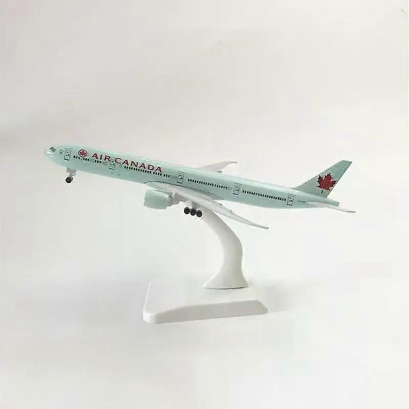16cm/20cm 1:400 Model Diecast Alloy Metal Air Canada B777 Airplane Airlines Airways Aircraft With Base Collection Display Toy