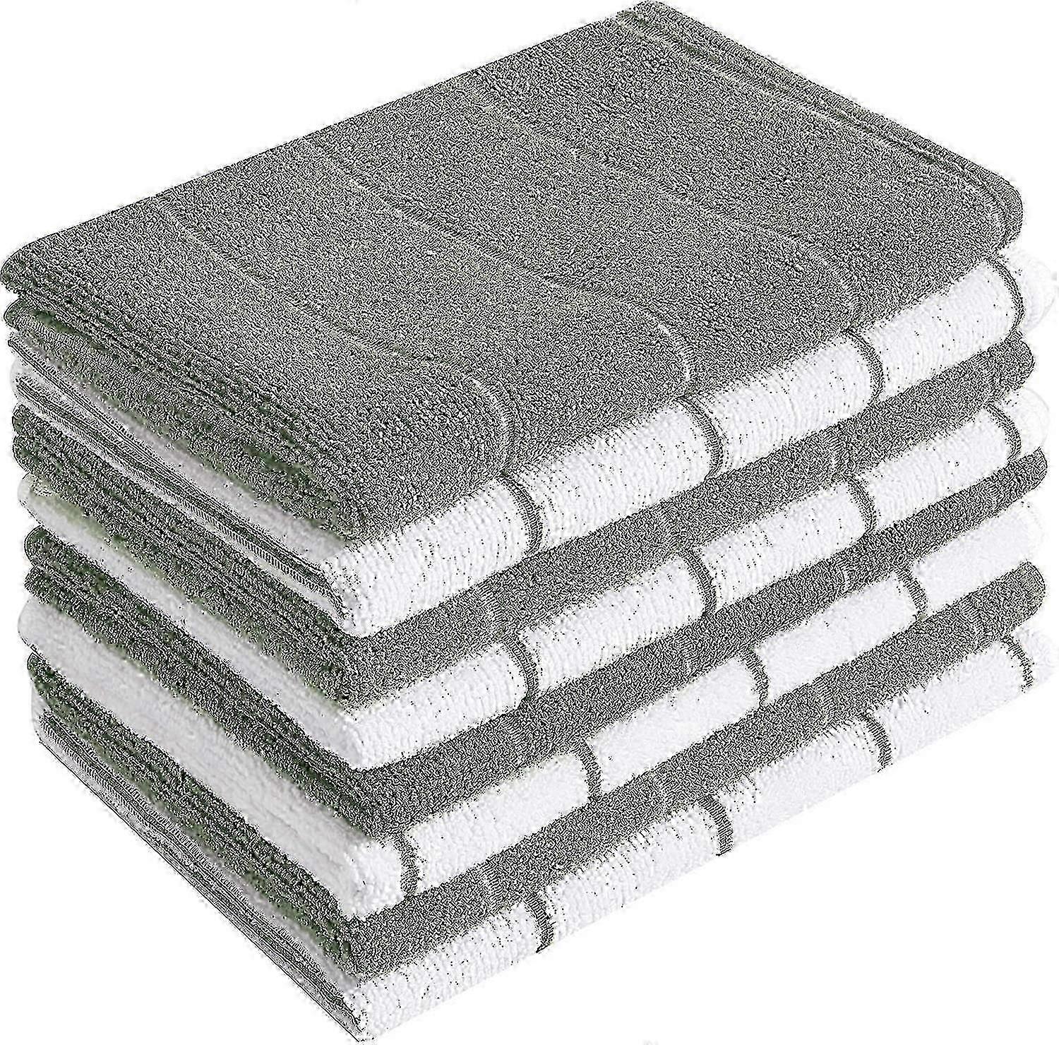 Microfiber Kitchen Towels - Super Absorbent. Soft And Solid Color Dish Towels. 8 Gift