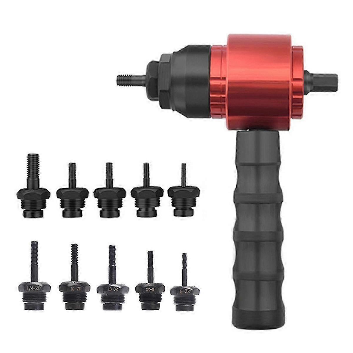 Detachable Manual Electric Rivet Nut Tool Conversion Accessorie Hand Rivet Nut Tool Set Electric Pn Edition a