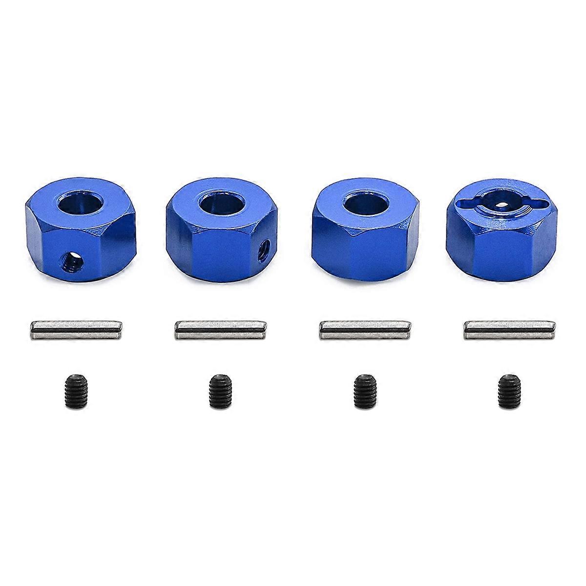 RC Car Hex Connector 12MM Kit for MINI Blue